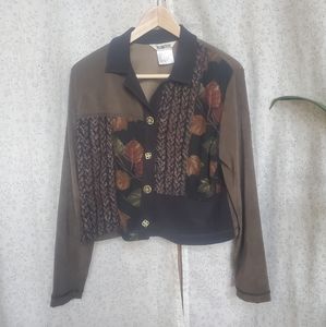 Vintage cropped blazer
